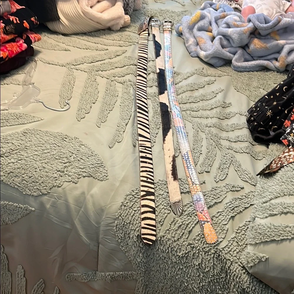 Harley-Davidson Zebra and Silver Belt - Picture 3 of 4